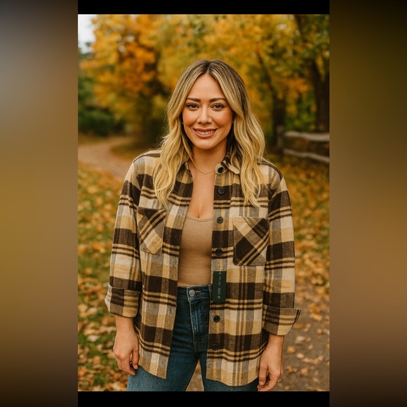 Flannel shacket - Picture 1 of 4